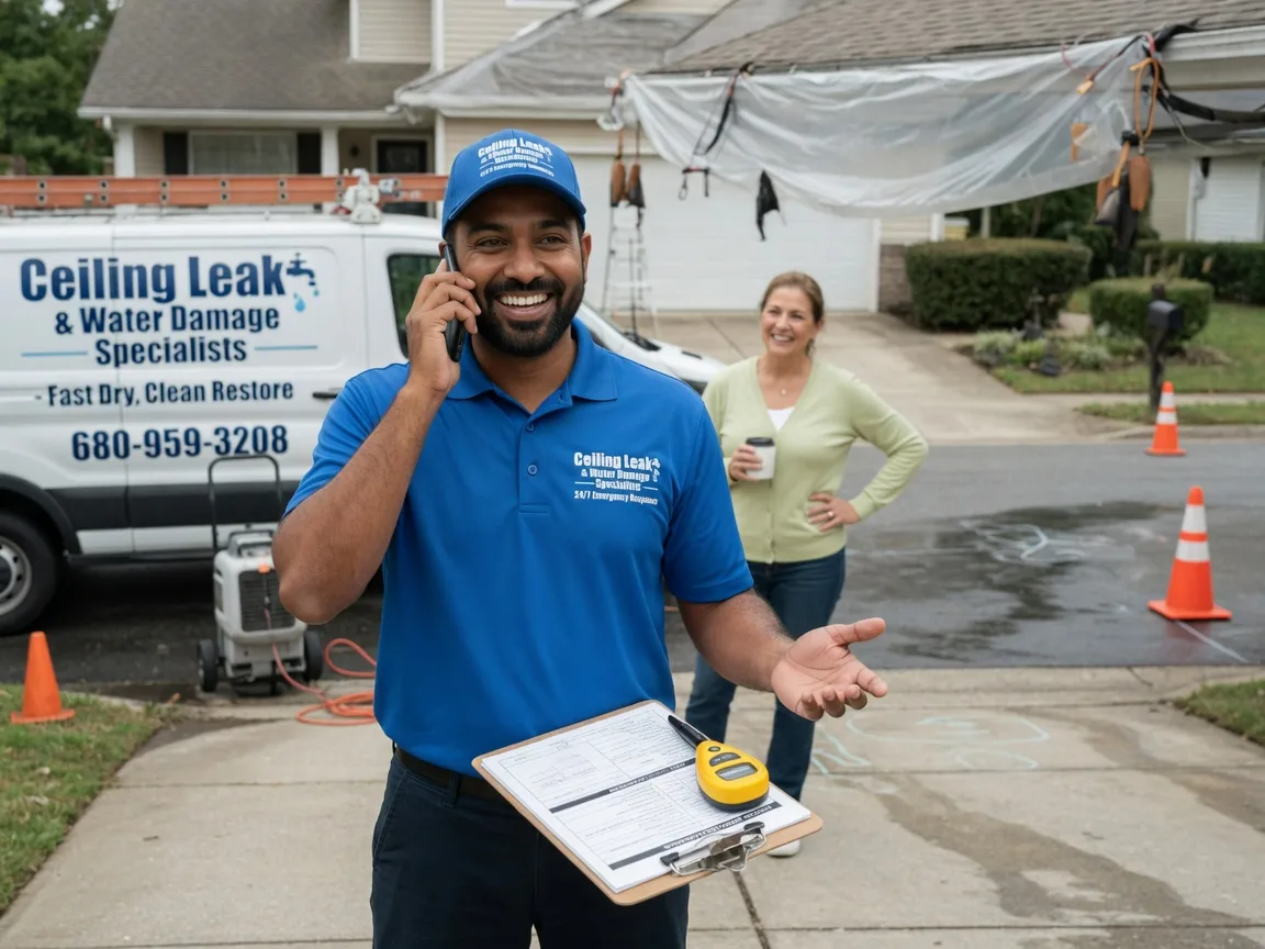 Ceiling Leak Cleanup Maytown, PA FAQs
